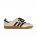 کتونى آدیداس سامبا ولز بانر کرم زرشکی Adidas Samba Wales Bonne