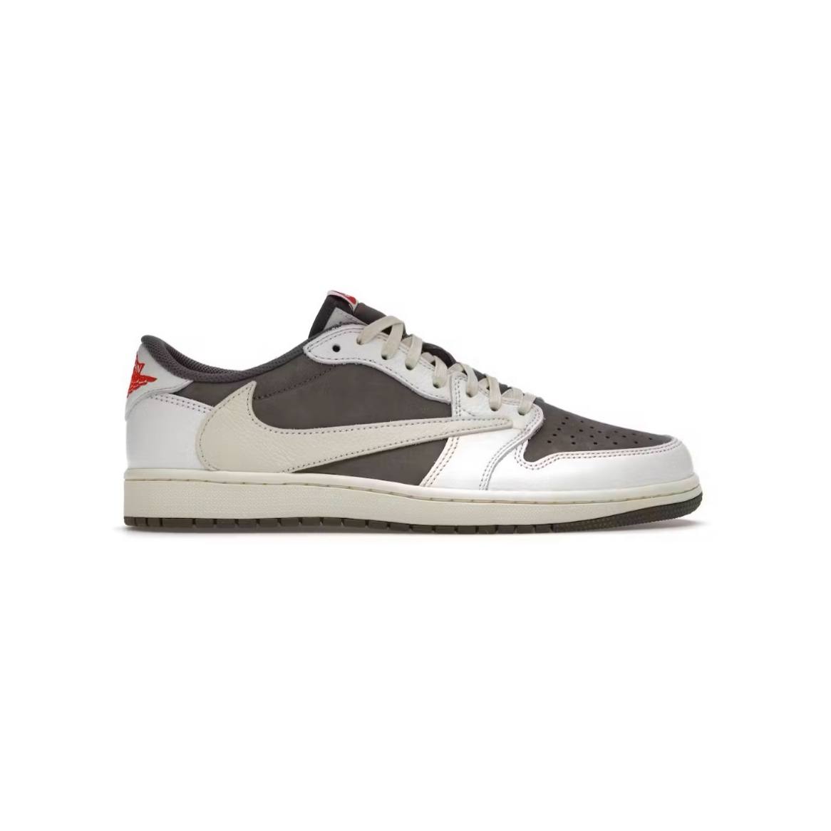 Jordan 1 Low Reverse Mocha با Swoosh معکوس خرید کتونی جردن ۱ ریورس موکا اورجینال