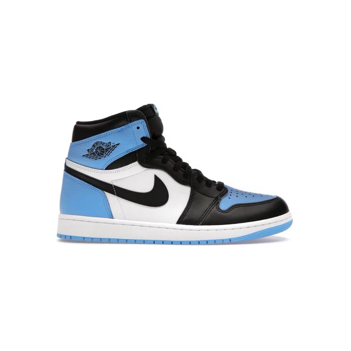 کتانی Air Jordan 1 UNC Toe با رنگ University Blue خرید کتونی جردن ۱ UNC Toe اورجینال