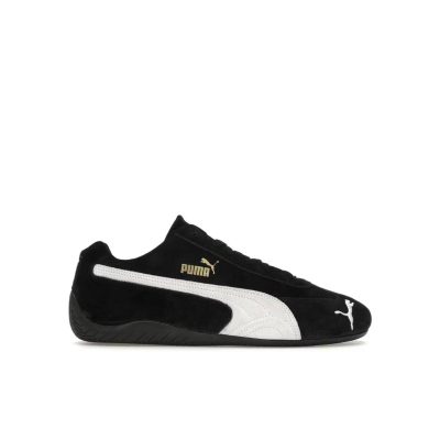 نمای جانبی کفش پوما اسپیدکت مشکی مناسب رانندگی