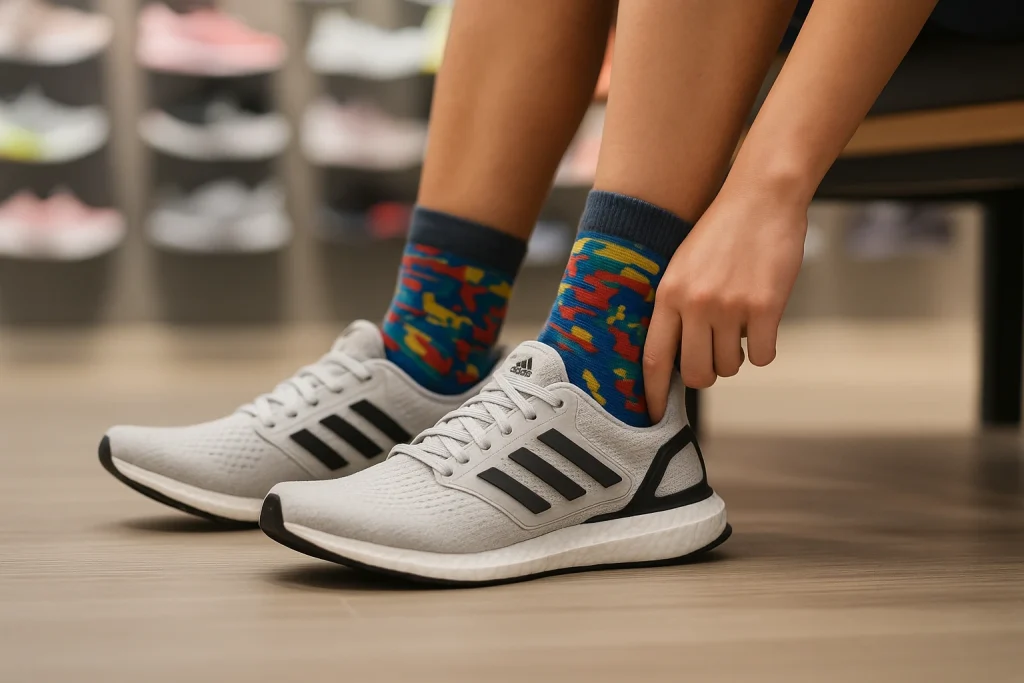 انتخاب کفش مناسب فرم پا در فروشگاه کتونی