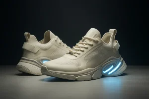 تصویر کتونی اسپرت سفید با طراحی مدرن مناسب بهترین کتونی مردانه 2025